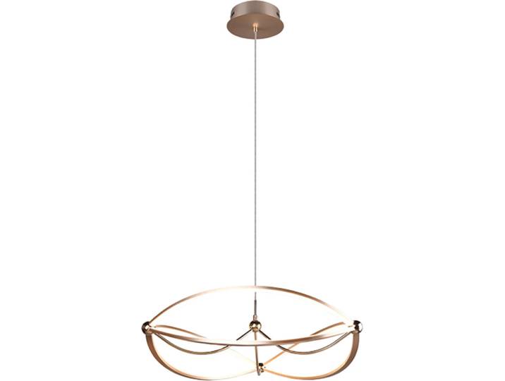 Lampe LED suspendue CHARIVARI gold Trio 321210108