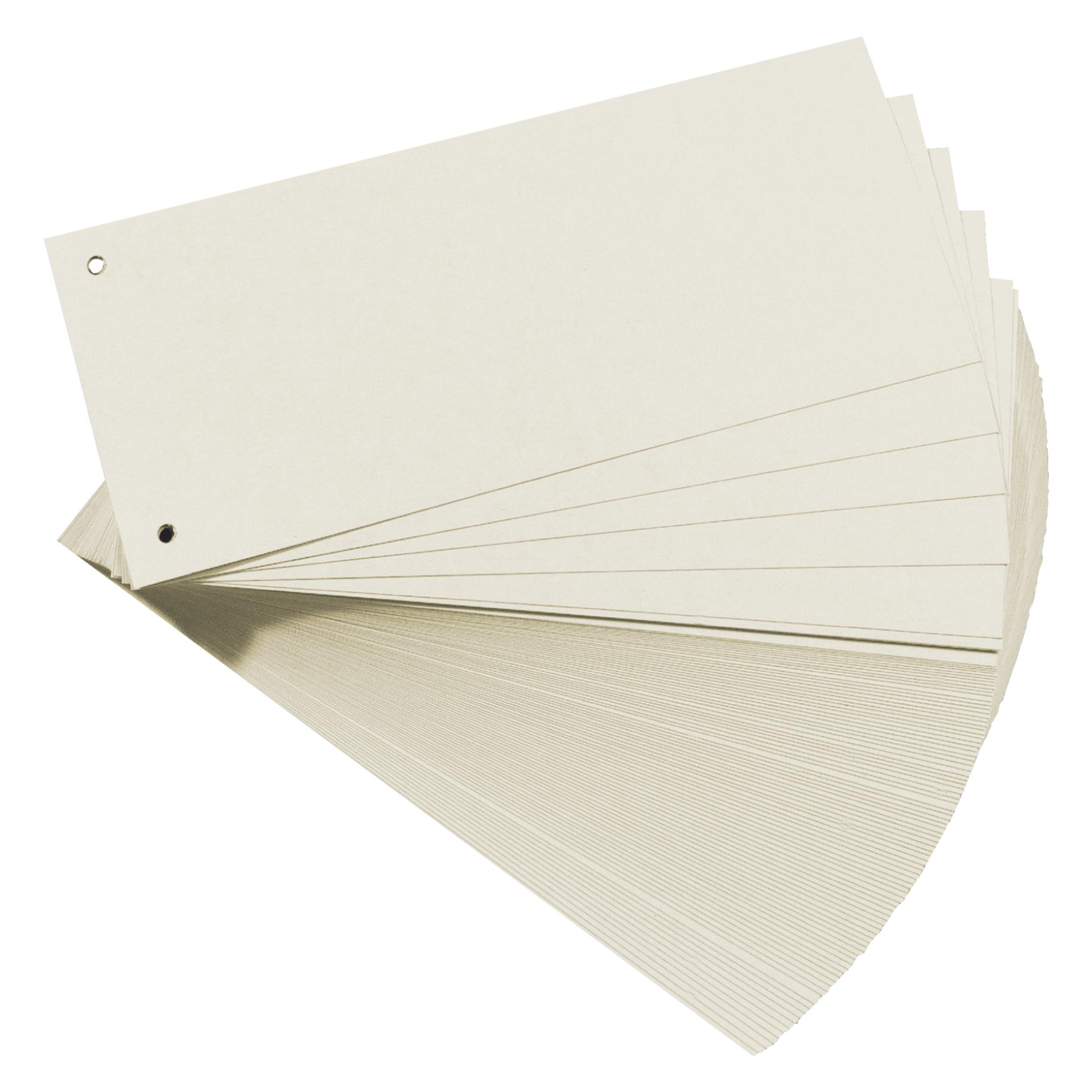 Herlitz Trennstreifen 10.5 x 24 cm, 100 Stk. - weiss (10843654)