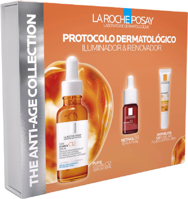 La Roche Posay Protocolo Iluminador e Renovador Coffret
