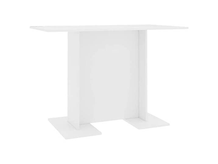 HKLGBVCR Esstisch weiß 110 x 60 x 75 cm Holz Technik