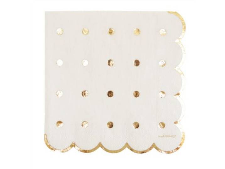 Scrapcooking - Serviette En Papier X20 Gold