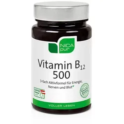 NICAPUR Vitamin B12 500 Kapseln 60 St