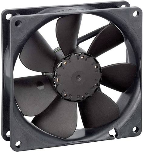 EBM Papst 3412 N Axiallüfter 12 V/DC 82 m³/h (L x B x H) 92 x 92 x 25.4mm