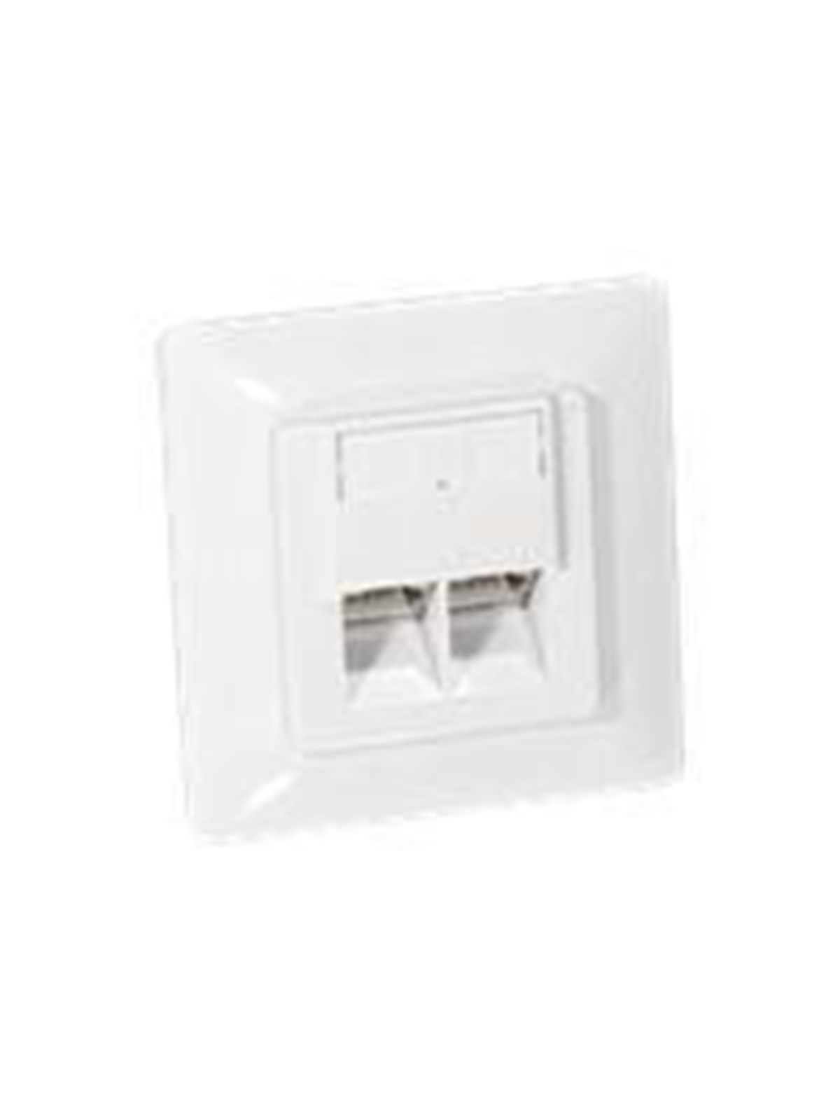 Equip Netværksudtag C5 8/8. Signalhvid