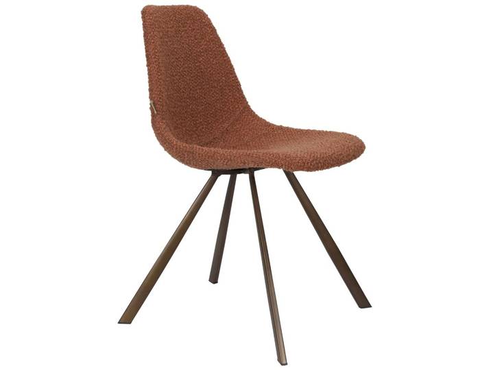 Esszimmerstuhl FRANKY Bouclé Terra von DutchBone
