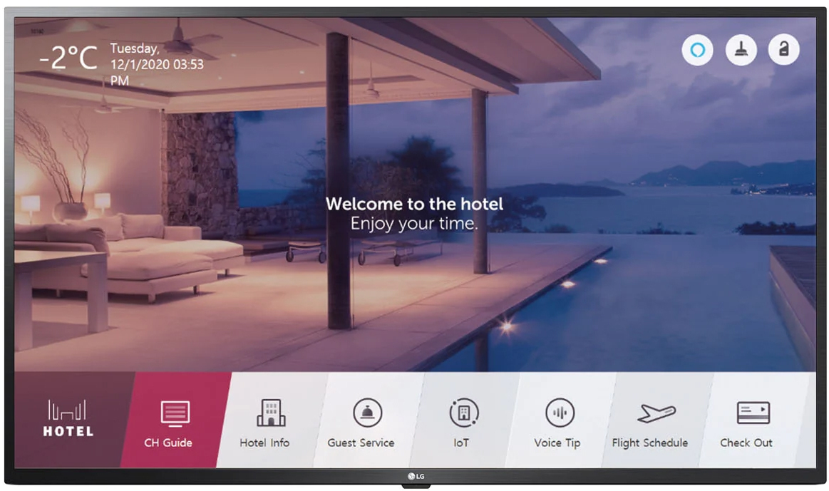 LG 55US342H0ZC.AEU, 139,7 cm (55"), 3840 x 2160 Pixel, 4K Ultra HD, Smart-TV, DVB-C, DVB-S2, DVB-T2, Schwarz