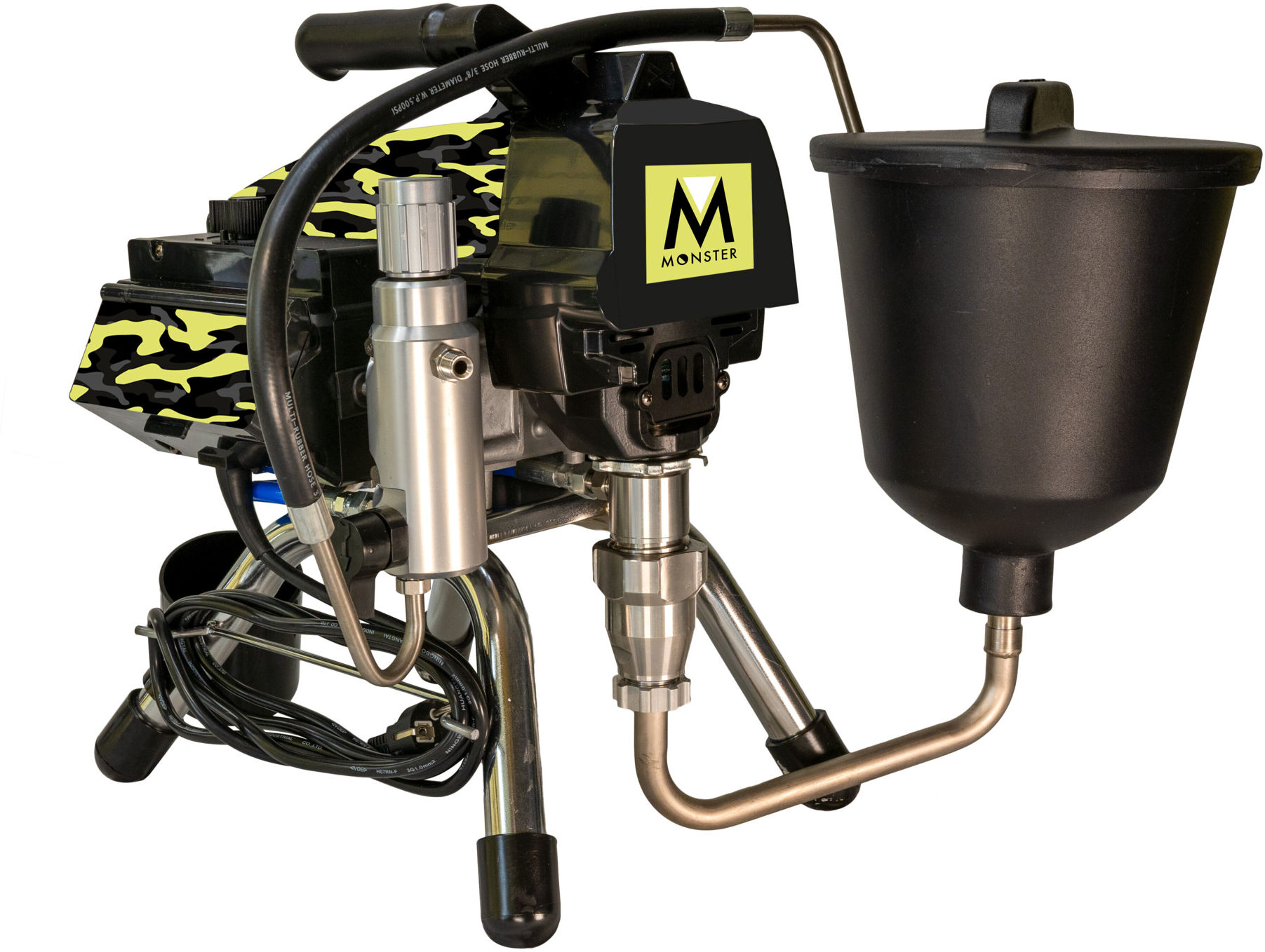 Monster Cable LuckySpray 2.7 2 in 1 Airless mit Zubehör (842727HOP)