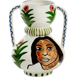 Santiago De Borja Vase 40 cm, Mamey