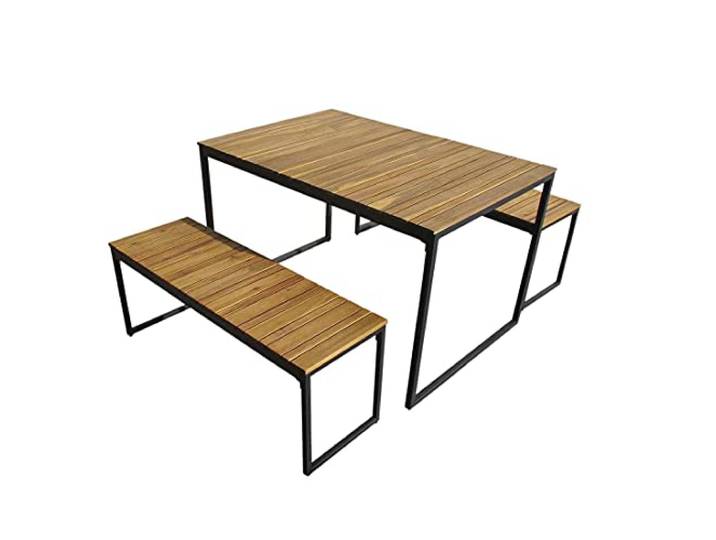 OUTLIV. Diningset Floris Gartenmöbel-Set, 4 Sitzplätze, 115x78x75cm