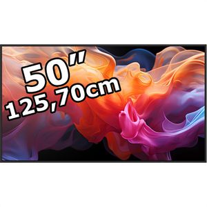 Sharp Digital-Signage MultiSync E509, 50 Zoll, 4K UHD 3840 x 2160, 350 cd/m², 16/7 Betriebszeit