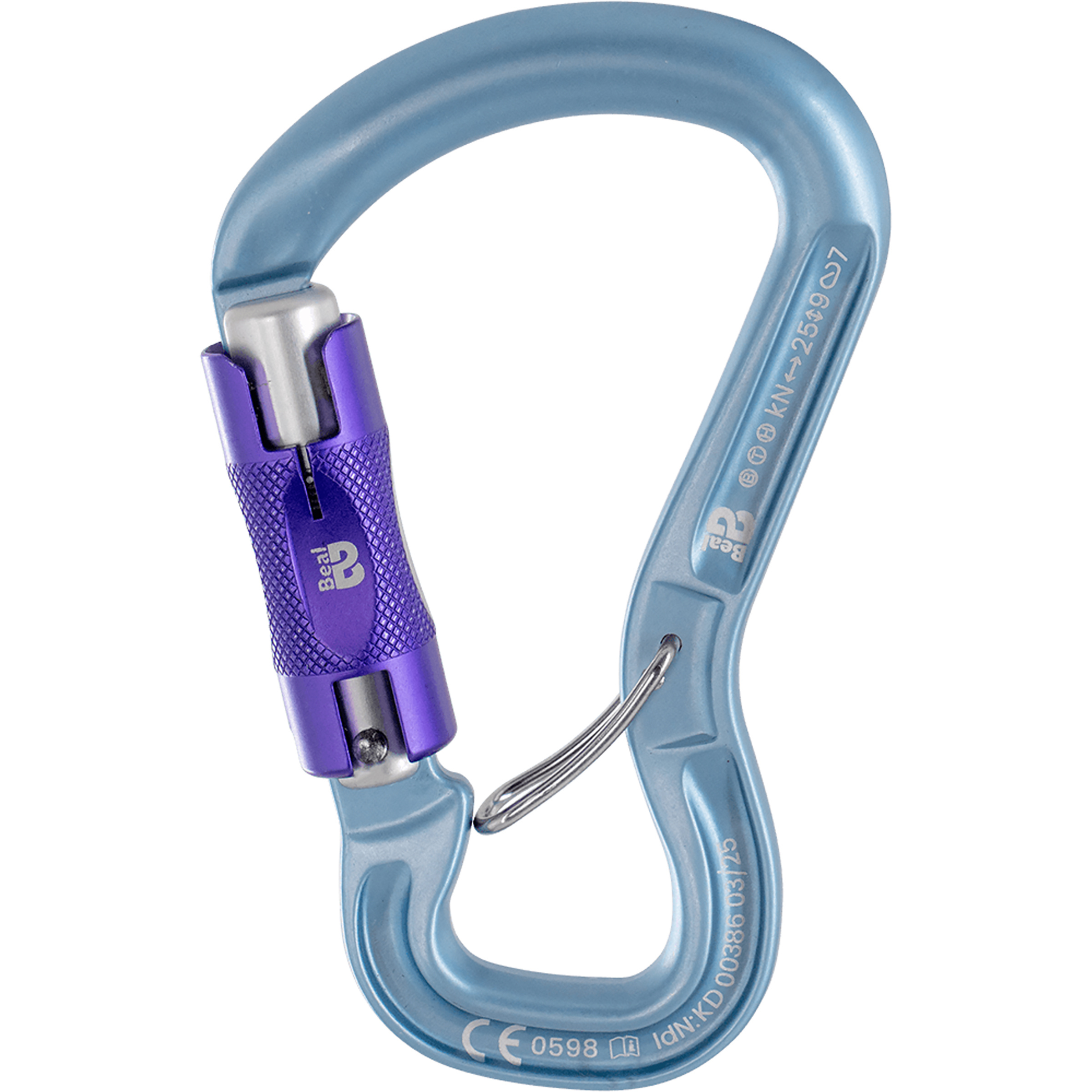 Beal Orient Express Bi Matic Karabiner Karabiner blau Alpinklettern | Sportklettern