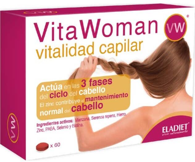 ELADIET Vita Woman Vitalidad Capilar 60 comp