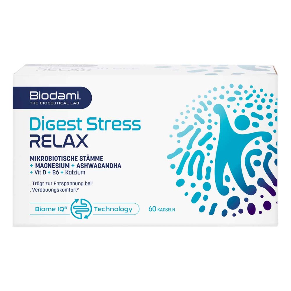 Biocuri BV Digest Stress Relax Darm Bakterienkult.+ashwa.kps. 19388490
