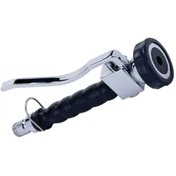 BE-GASTRO I Profi Gastro Handbrause schwarz inkl. Feststellbügel schwarz | 1/2" Standard-AG | Ersatzbrause für Geschirrbrause/Gastrobrause