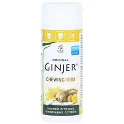Ingwer Ginjer Kaugummi Zitrone 30 g