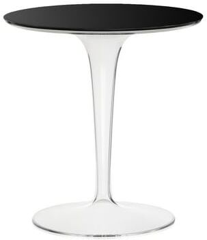 Kartell Tip Top Beistelltisch (schwarz glänzend) schwarz glänzend