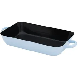 Riess Bratpfanne 29x18cm Backemaille Blau