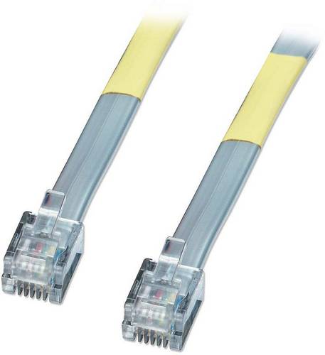 LINDY ISDN Anschlusskabel 3.00 m Grau