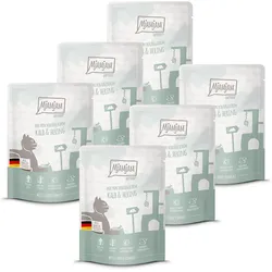 MjAMjAM 6 x 300g Quetschie DUO Kalb&HeringCat
