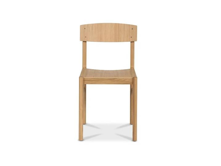 Mavis Chaise Rod Chêne blanchi mat laqué