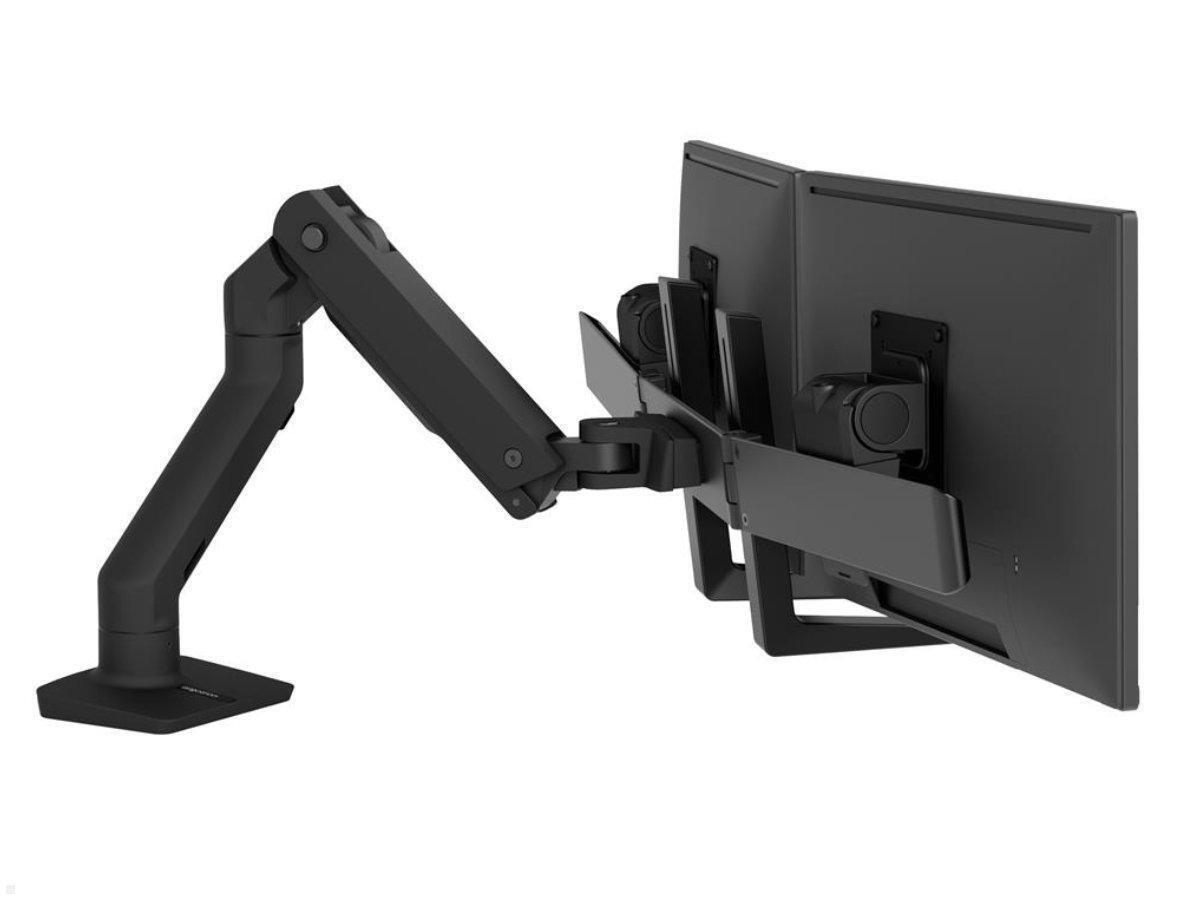 Ergotron HX Dual Monitor Tischhalterung mit CF-Technologie für 2 Bildschirme bis 81,28 cm (32") max. 7,9kg 45-476-224