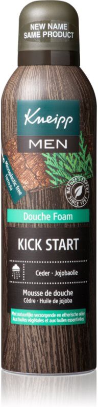 Kneipp Men Kick Start mousse de douche pour homme 200 ml