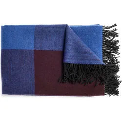 Blend Throw Decke blau-schwarz