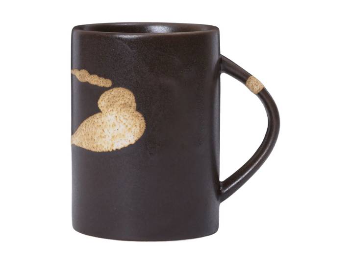 Ferm Living Mug Koyo 30 cl Dark brown-buff