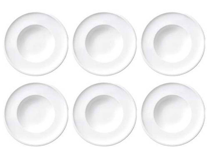 Villeroy & Boch Artesano Original 6er Set Suppenteller weiß Porzellan