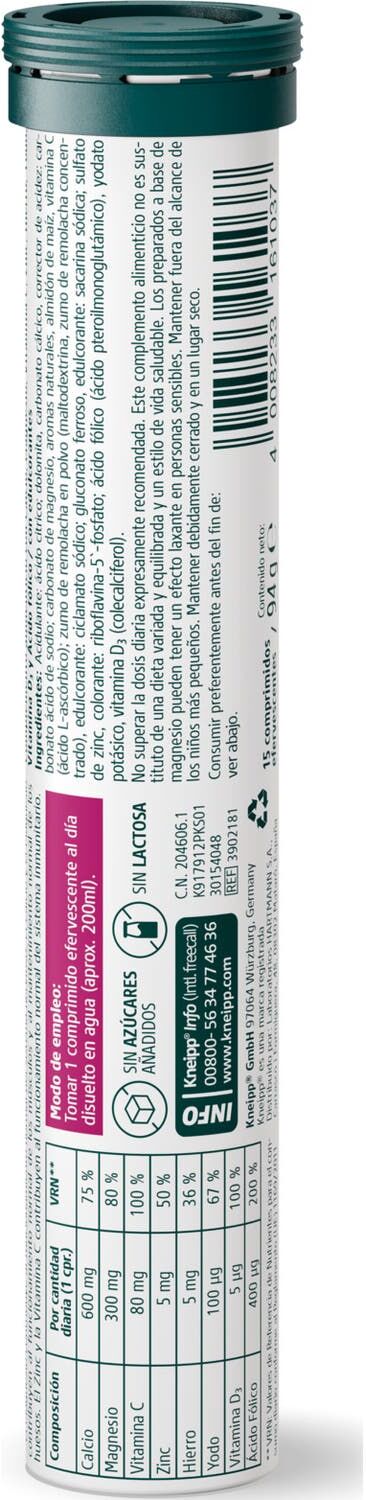 Kneipp Mujer Vitaminas y Minerales Mango y Maracuyá 15comp