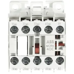 ABB MCRA040ATN Kleinhilfsschütz, 4S, 220-240 V 50 Hz / 240-277 V 60 Hz, Schraubanschluss 1SAH100004R9900
