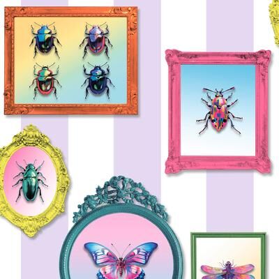 Veer Decor Entomology Gallery Wallpaper