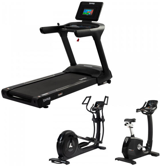 Taurus T9.9 Light Commercial Treadmill Treadmill + Crosstrainer + Upright Bike
