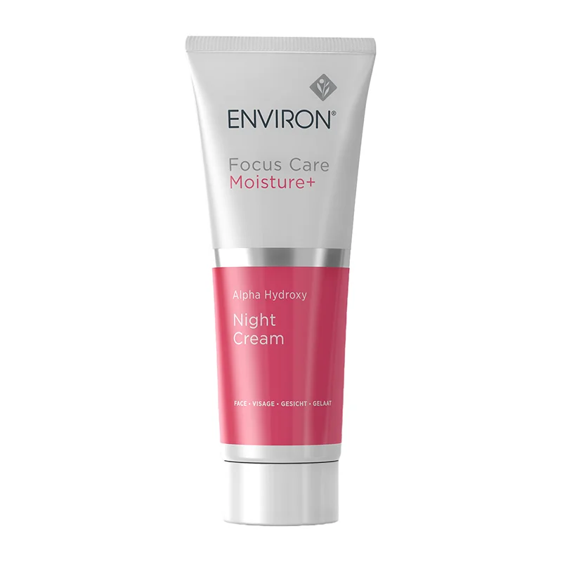 ENVIRON Skin Care Focus Care Moisture+, Alpha Hydroxy Night Cream, 50ml FCMNC050