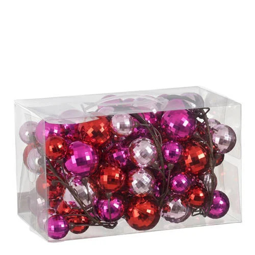 Mica Decorations kerstslinger - roze