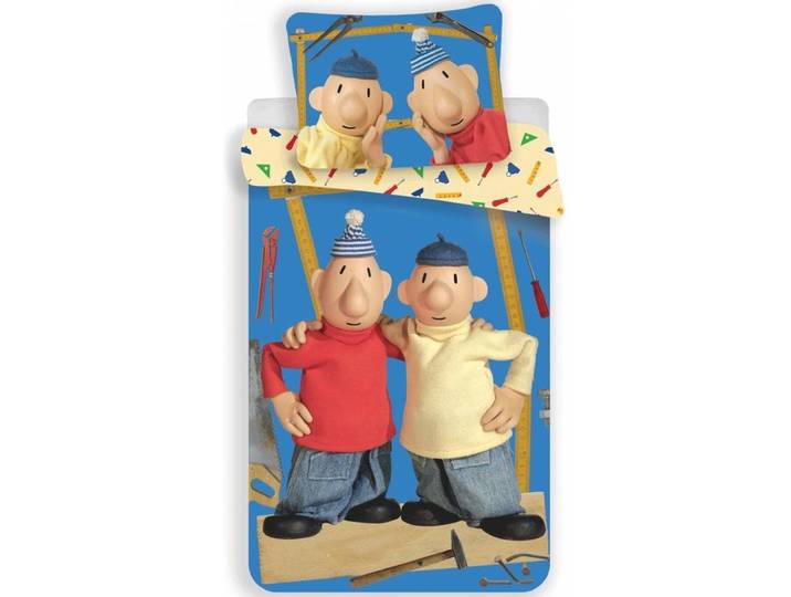 Buurman en Buurman Dekbedovertrek A JE TO! - Eenpersoons - 140 x 200 cm - Katoen