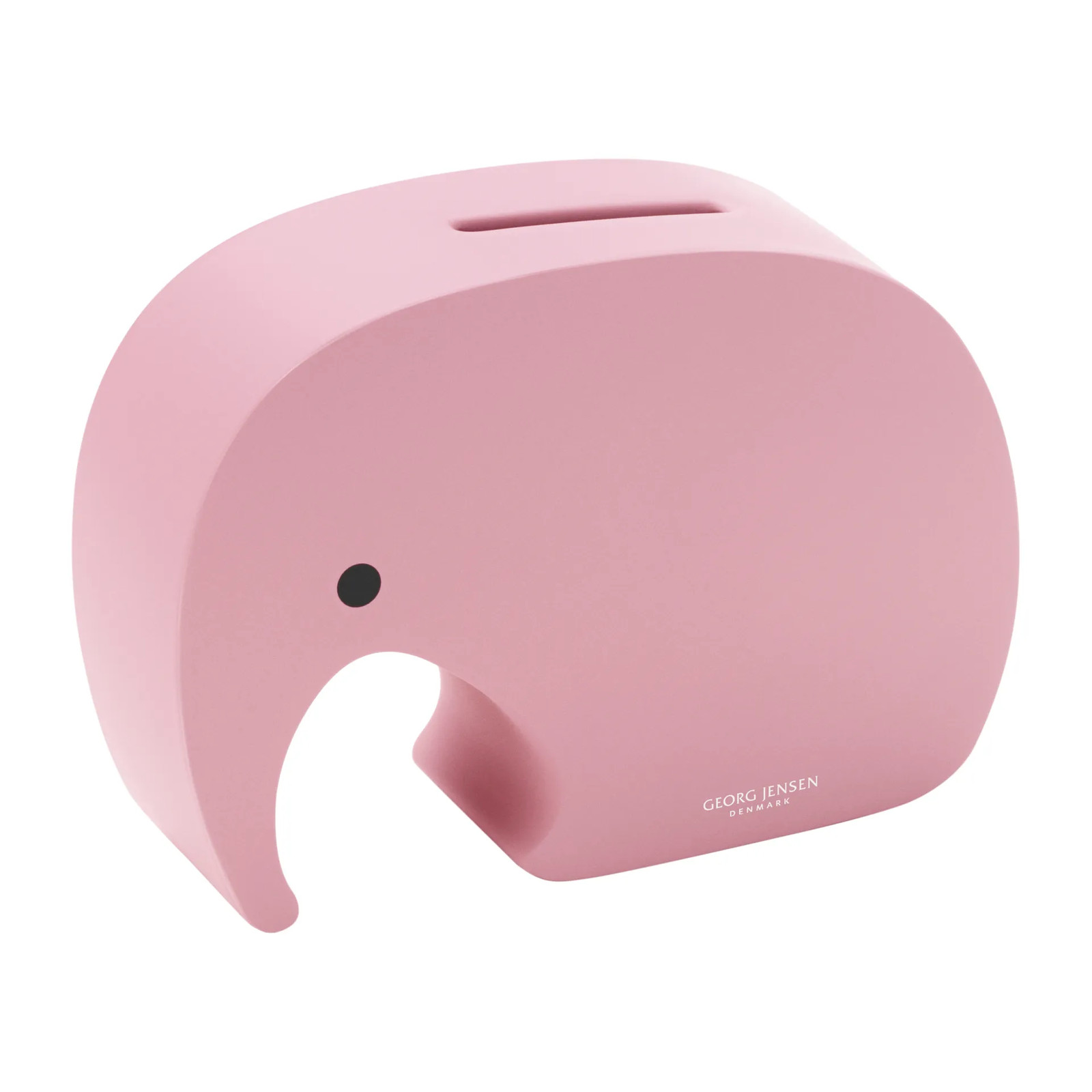 Georg Jensen Miniphant spaarpot Strawberry blush 6 x 8,7 cm
