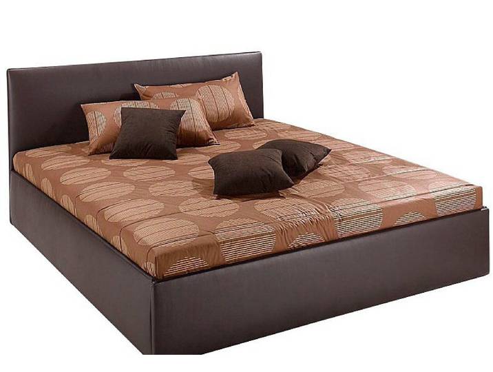 Tagesdecke, braun, B:210cm L:220cm, Polyester, WESTFALIA SCHLAFKOMFORT, Tagesdecken, Tagesdecke