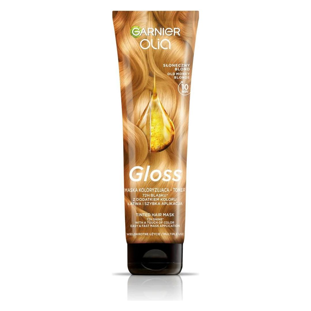 GARNIER Olia Gloss maska koloryzująca-toner do włosów Słoneczny Blond 150ml (Słoneczny Blond) (3600542658959)