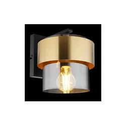 Globo Lighting Wandleuchte   , schwarz , Maße (cm): B: 18 H: 21,5