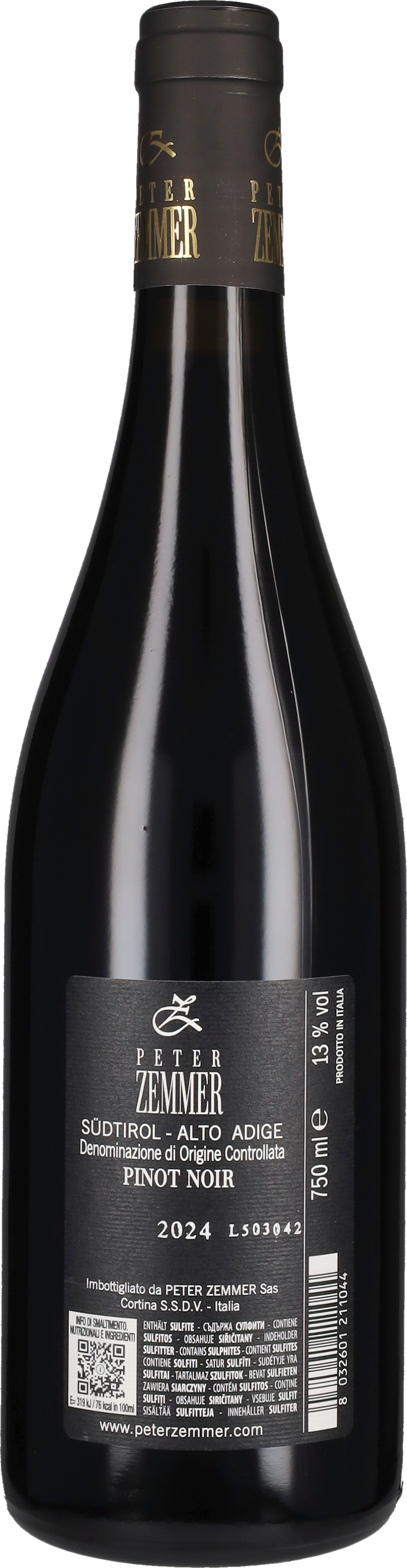 Zemmer Peter Pinot Nero Peter Zemmer 2025