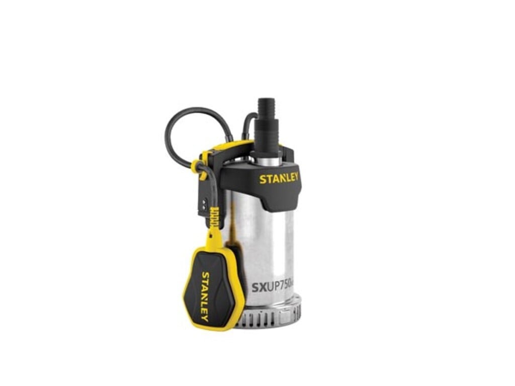 Stanley Dompelpomp voor helder water, 750 W, roestvrij staal