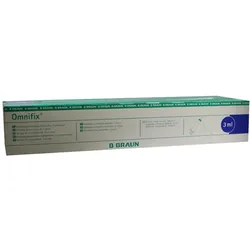 B.Braun Omnifix Einmal-Spritze 3 ml Luer 100 Stück 100X3 ml