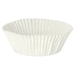 Papstar 10.000 Backförmchen rund Ø 5 cm · 2,5 cm weiss