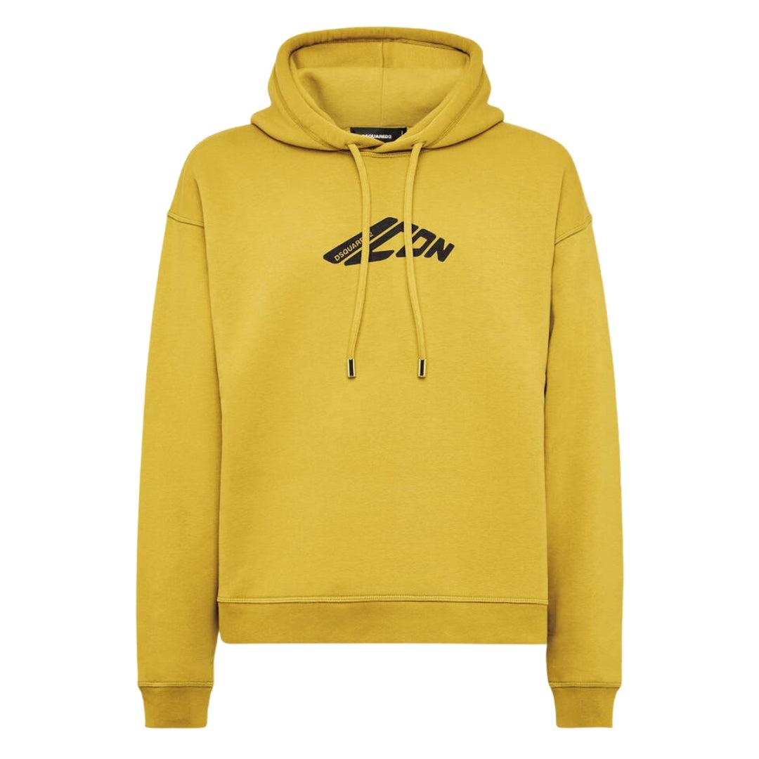 Dsquared2 Icon New Generation Relax Fit Sweatshirt Zonnebloem