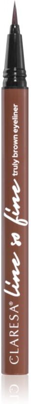 Claresa Line So Fine eyeliner pen shade Brown 0,8 g