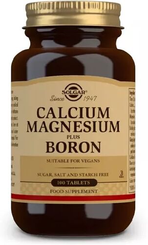 Solgar Calcium Magnesium Plus Boron x100 Tabletas