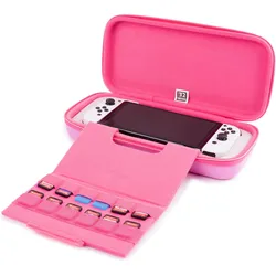 Bigben 663293113569 (Switch, Switch 2, Switch OLED), Weiteres Gaming Zubehör, Pink, Rosa
