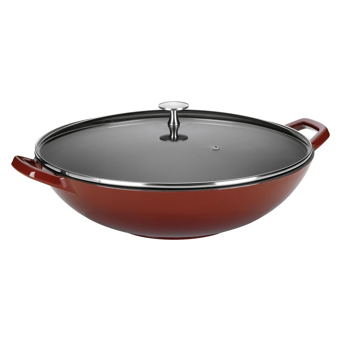 Kela Wok Calido (Wok Pfanne, Gusseisen, 36 x 10 cm) (11947)