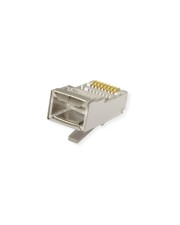 ROTRONIC-SECOMP Netzwerkanschluss RJ-45 M abgeschirmt CAT 5e Packung mit 10 Cat5e (12.01.1089)